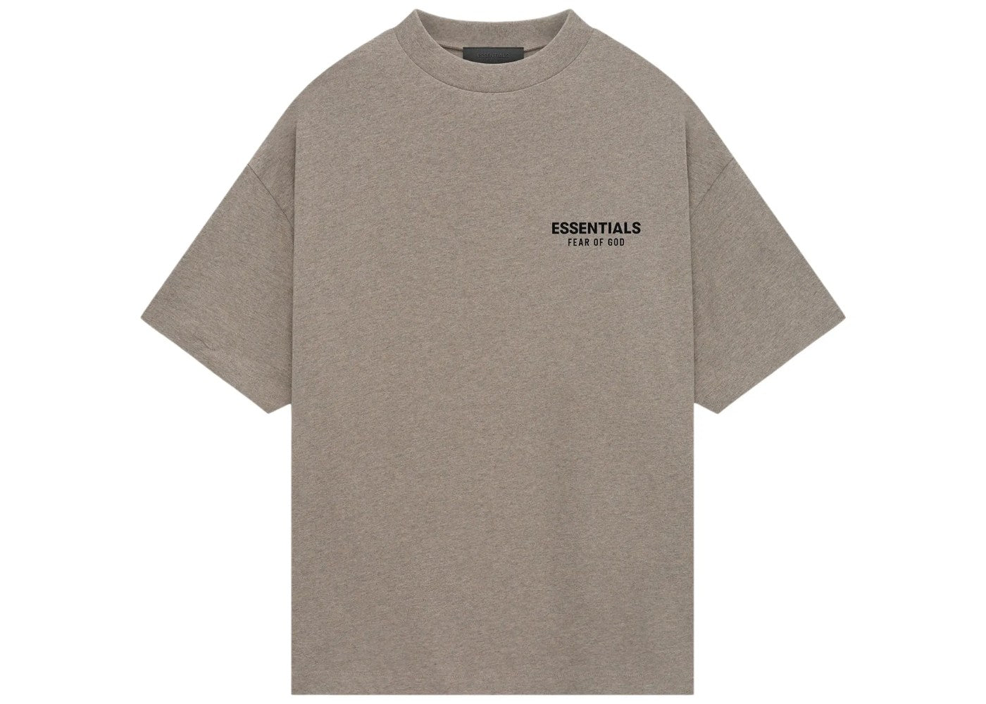 Fear of God Essentials Jersey Crewneck T-Shirt Heather Gray