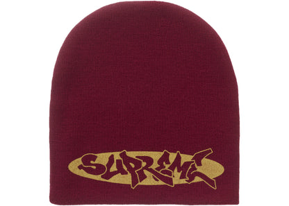 Supreme New World Order Beanie Cardinal
