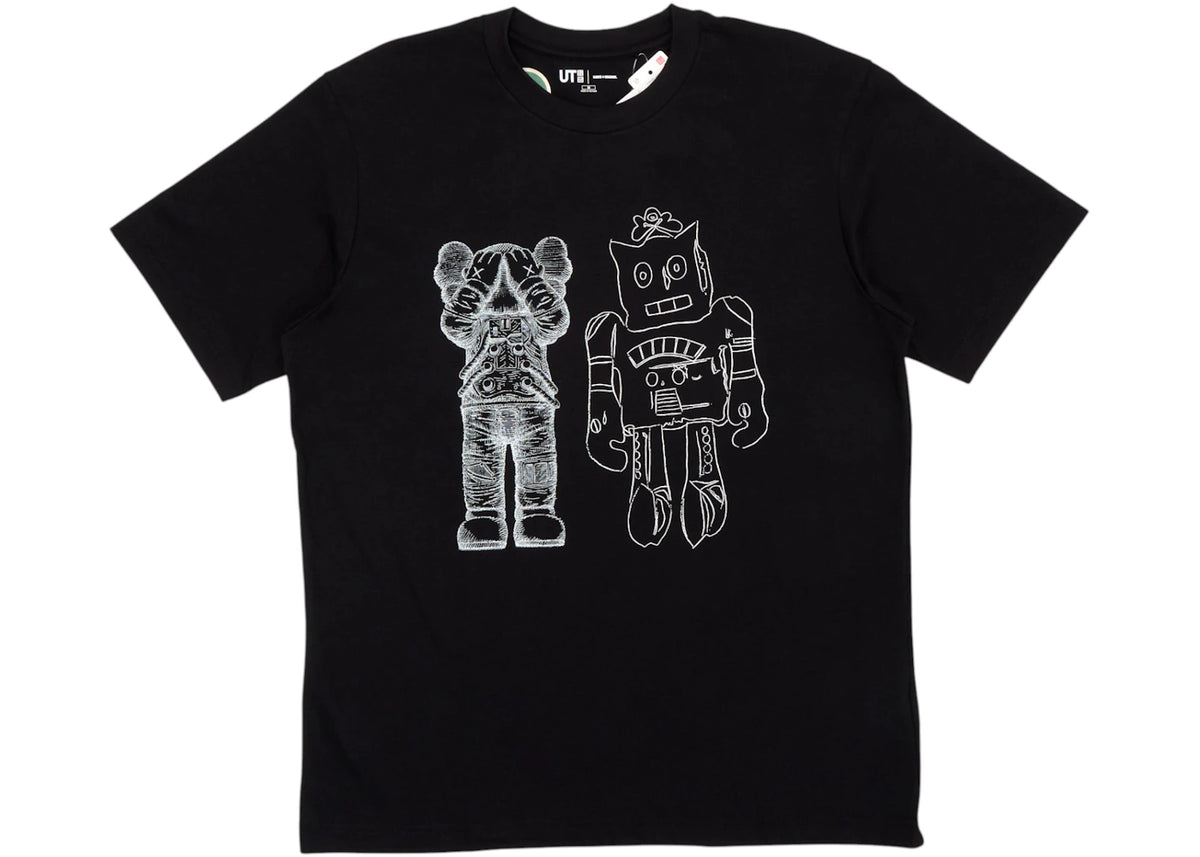 KAWS Uniqlo Andy Warhol UT Graphic 476351 T-shirt Black