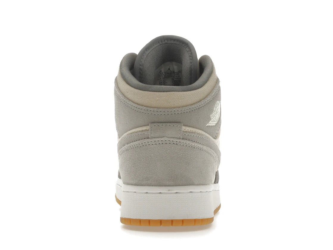Jordan 1 Mid SE Coconut Milk Particle Grey (GS)