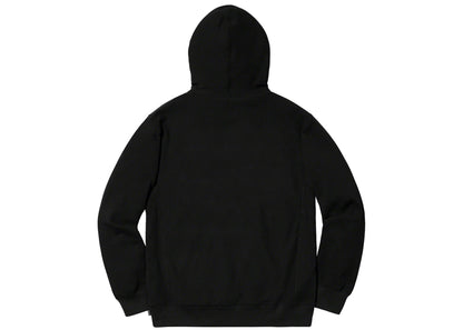 Supreme Swarovski Box Logo Hooded Sweatshirt Black