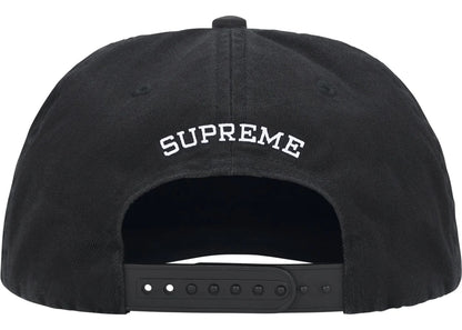 Supreme Painted 5-Panel Hat Cap Black