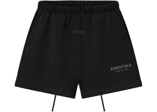 Fear of God Essentials Classic Fleece Sweatshorts Jet Black