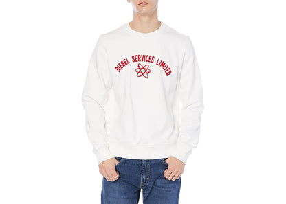 Diesel S-GINN-C3 Services Limited Sweatshirt White