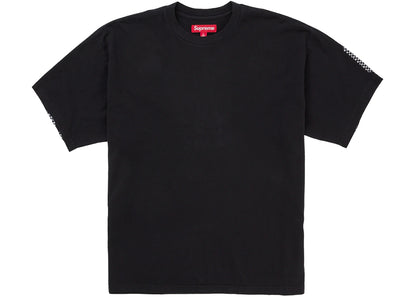 Supreme Checkerboard Intarsia S/S Top Black