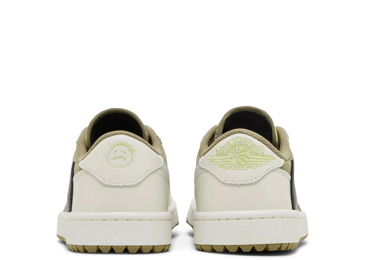 Air Jordan 1 Low Golf Travis Scott Olive Black