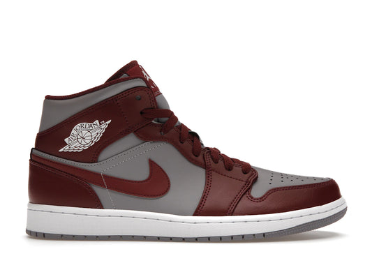 Jordan 1 Mid Cherrywood Red
