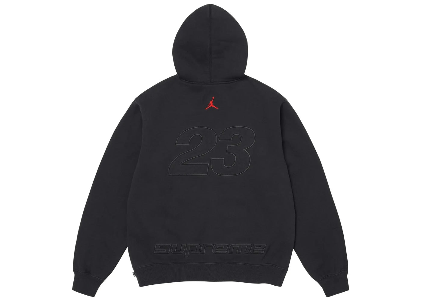 Supreme Jordan Zip Up Hoodie (SS26) Black