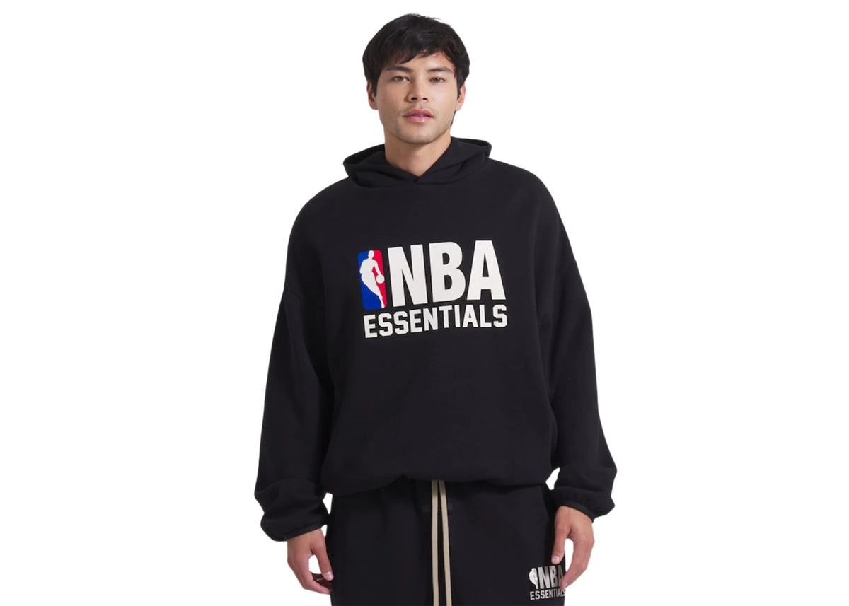 Fear of God Essentials NBA Hoodie Black