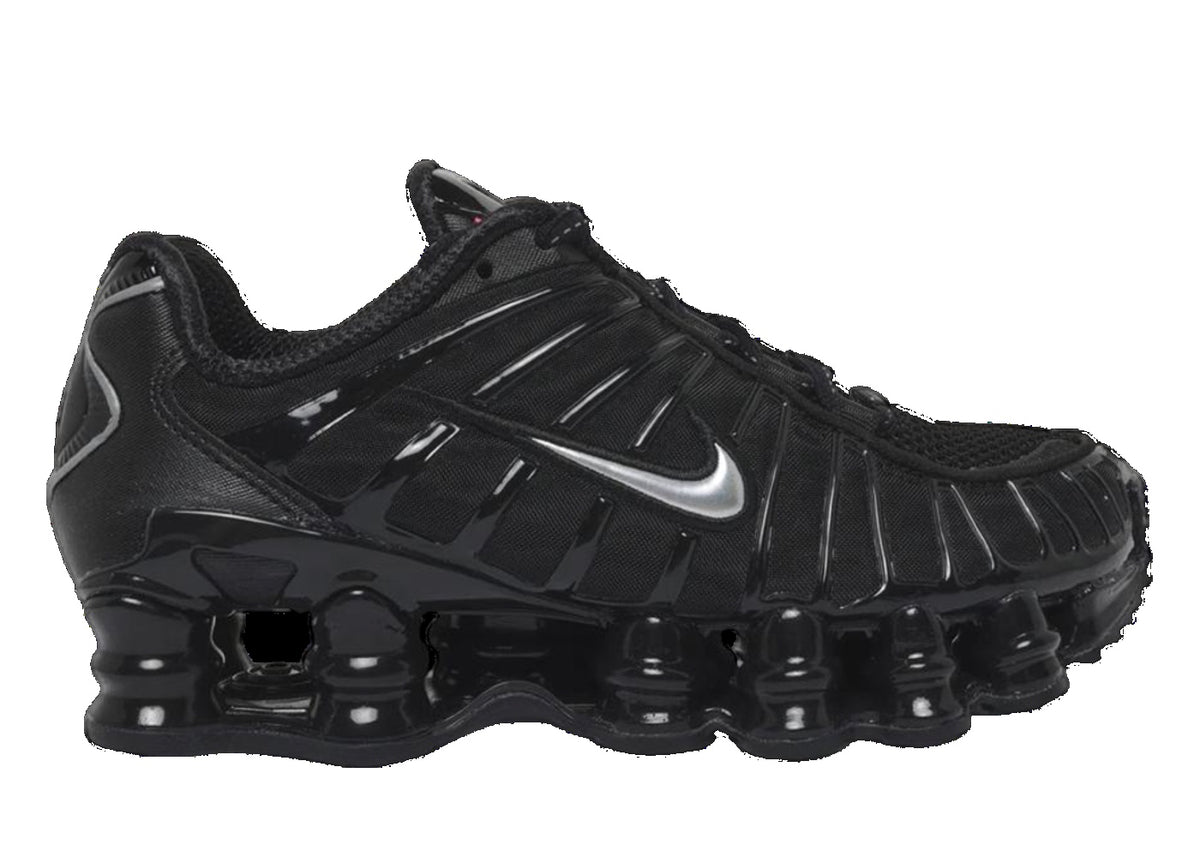 Nike Shox TL Black Metallic Silver