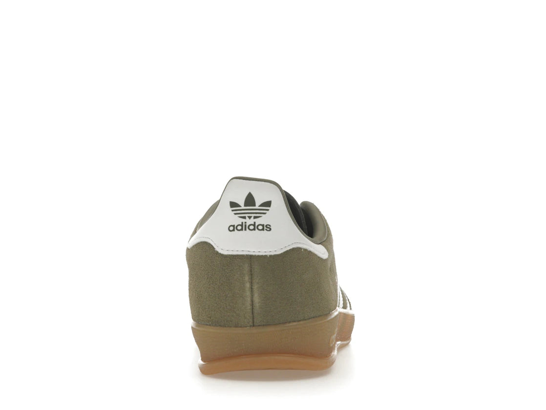 adidas Gazelle Indoor Olive Strata Cloud White Gum
