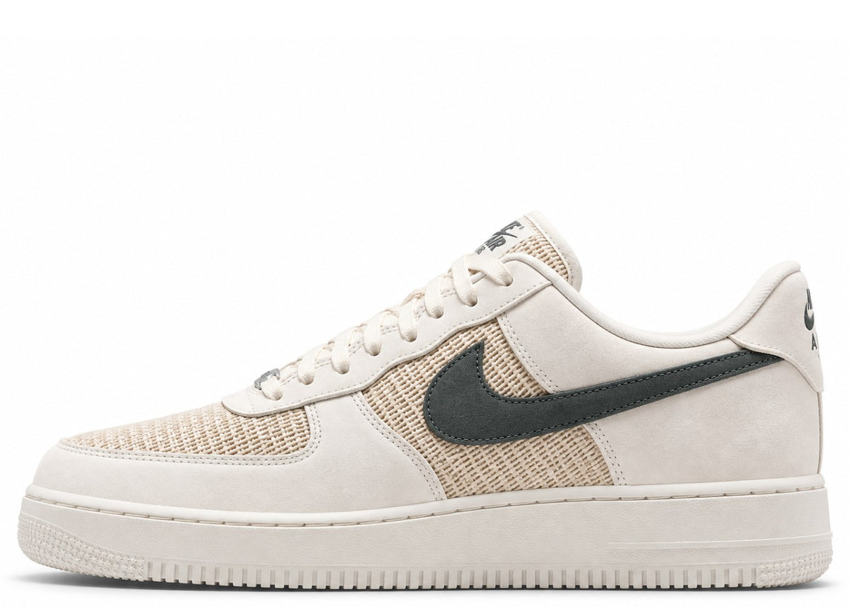 Nike Air Force 1 '07 LV8 'Phantom Cream II Metallic Silver Dark Smoke Grey'