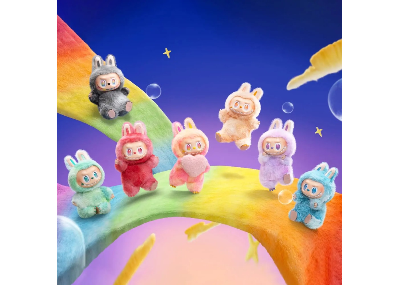 Pop Mart Labubu The Monsters Big into Energy Series Luck Vinyl Plush Pendant