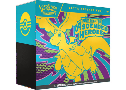 Pokémon Mega Evolution Ascended Heroes Elite Trainer Box