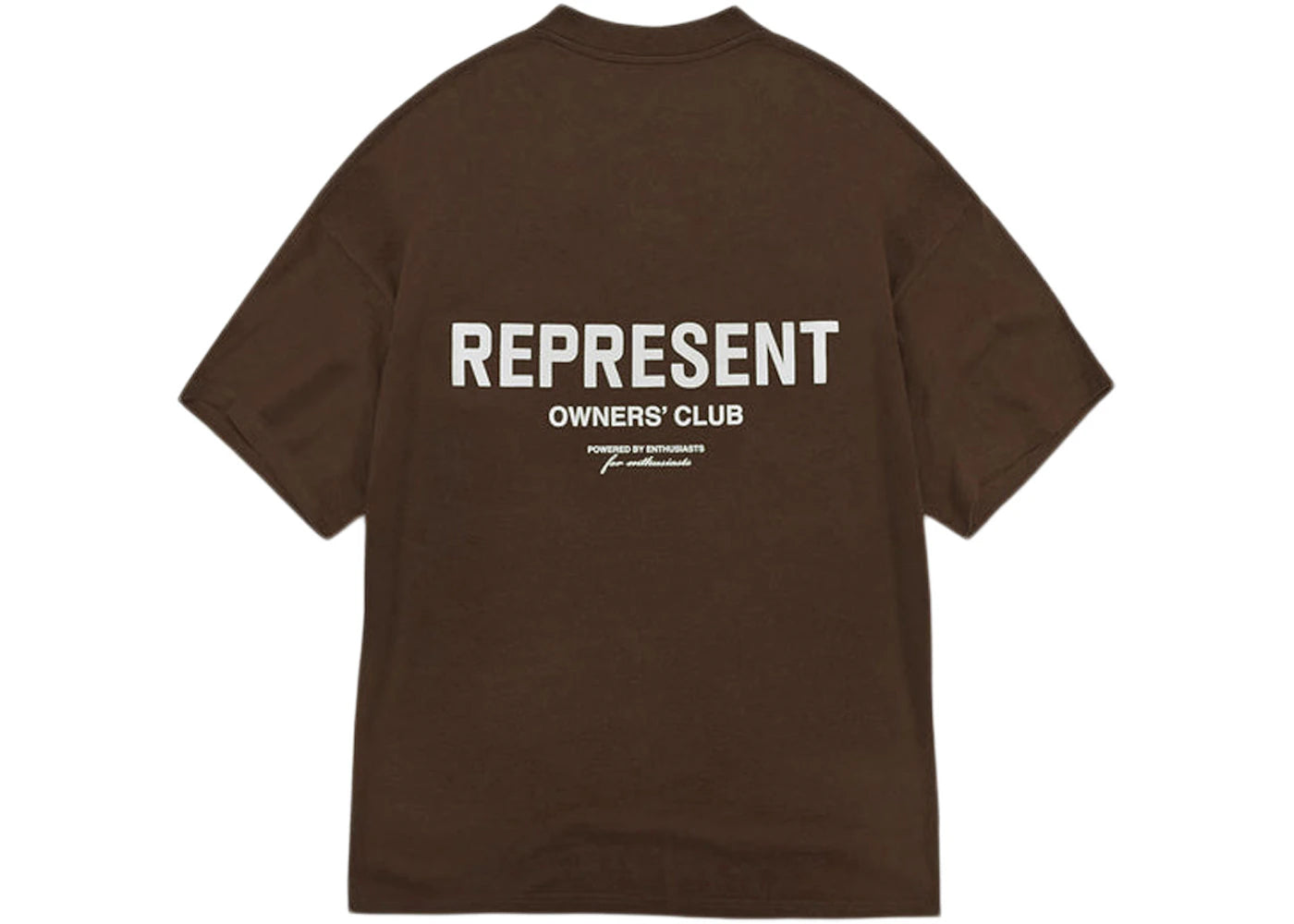 Represent Owner's Club T-Shirt Brown/White