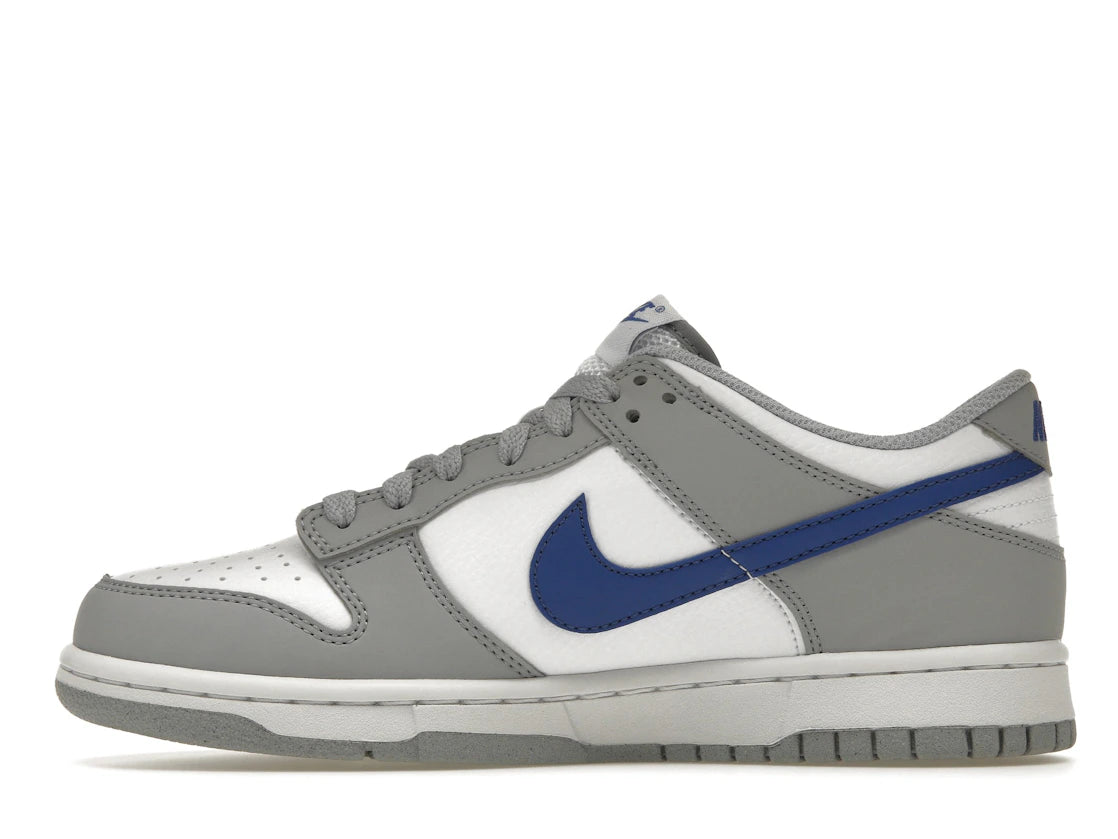 Nike Dunk Low Mini Swoosh Wolf Grey Game Royal (GS)