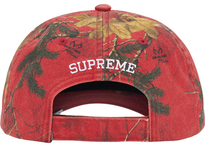 Supreme Bottle Opener 6-Panel Hat Cap Realtree Xtra Red Camouflage