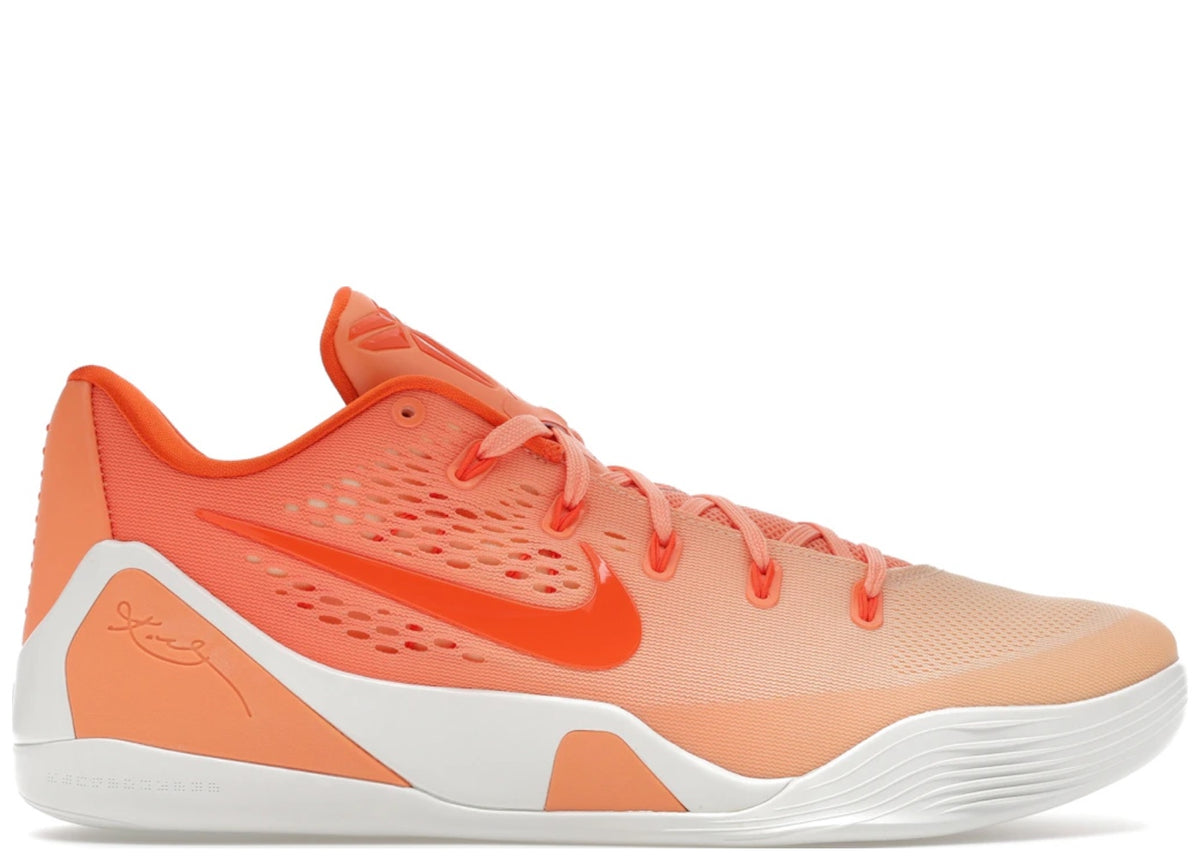 Nike Kobe 9 Low Protro Orange Frost Brilliant Orange Summit White Ice Peach