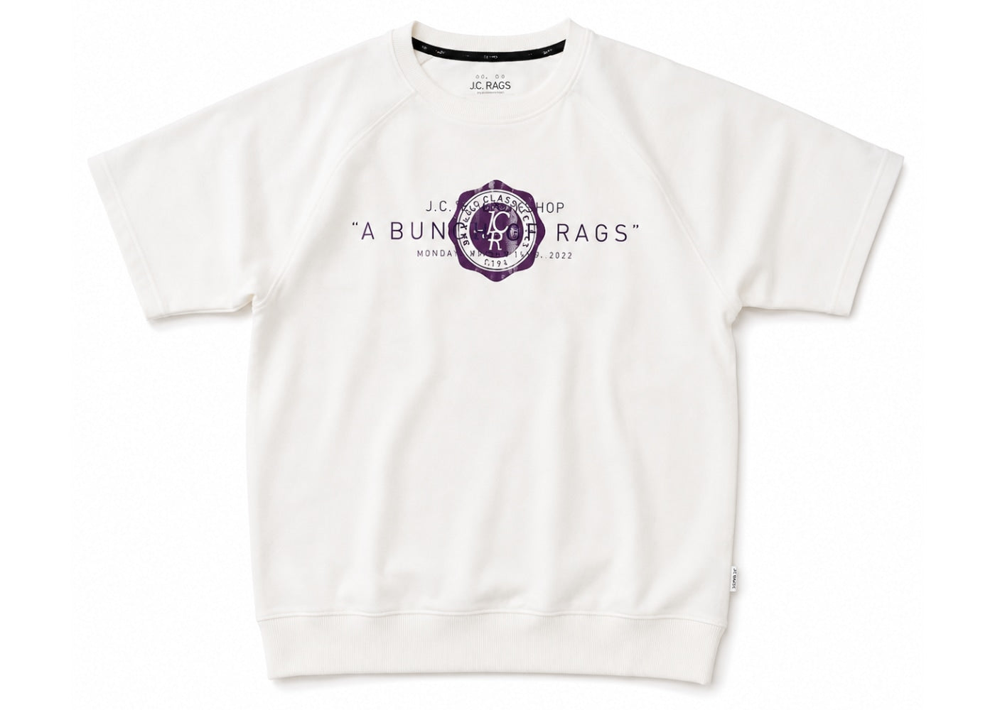 J.C.Rags T-Shirt KM Coconut Milk Beige
