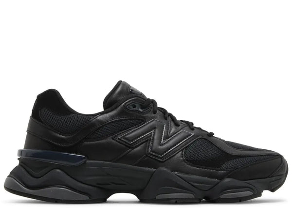 New Balance 9060 Triple Black Leather