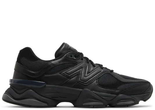 New Balance 9060 Triple Black Leather