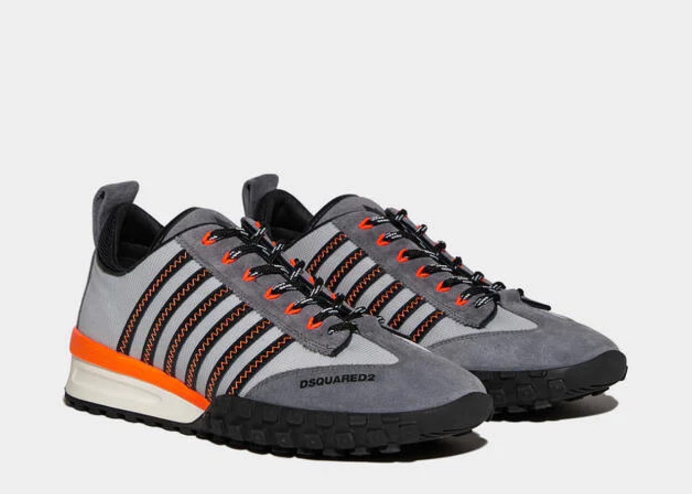Dsquared2 Stripe Legend Sneakers Grey