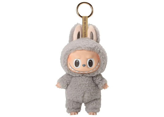 Pop Mart Labubu The Monsters Exciting Macaron Sesame Bean Vinyl Plush Pendant
