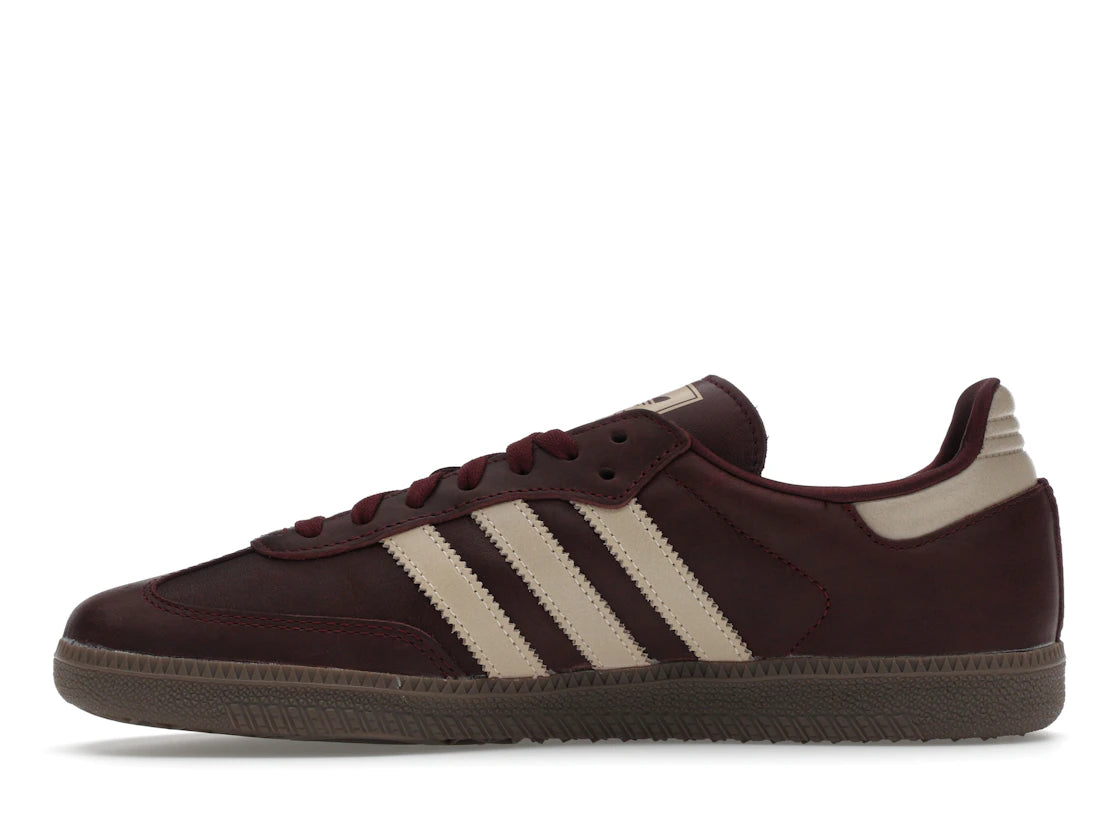 adidas Samba OG Maroon Crystal Sand (Women's)
