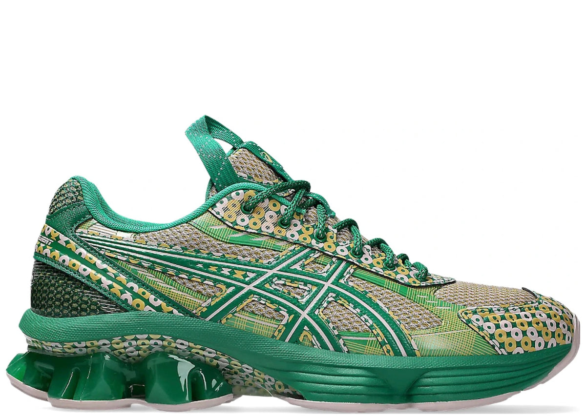 ASICS US7-S Gel-Kinetic Fluent Kiko Kostadinov Watershed Rose Kale