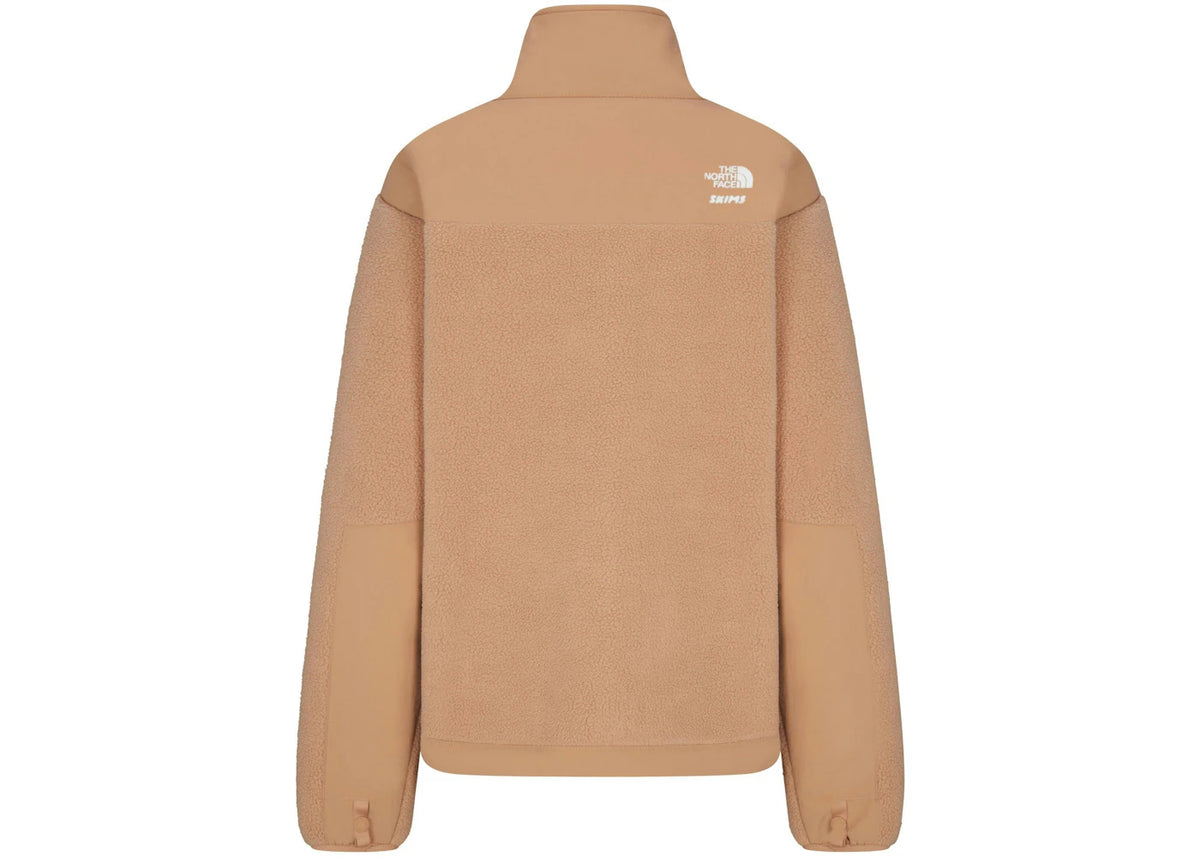 SKIMS The North Face 1995 Retro Denali Fleece Jacket Ochre Beige