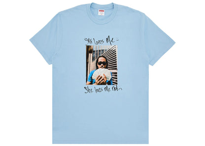Supreme Max B T-Shirt Powder Blue