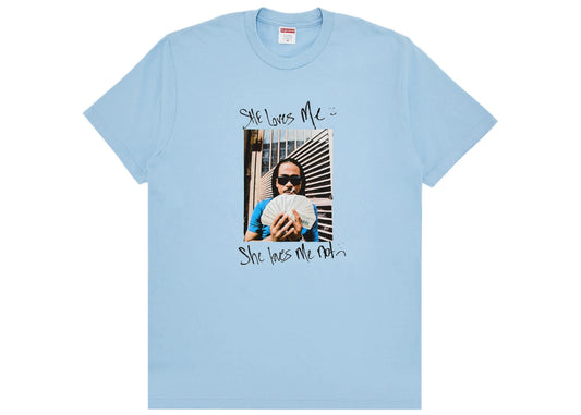 Supreme Max B T-Shirt Powder Blue