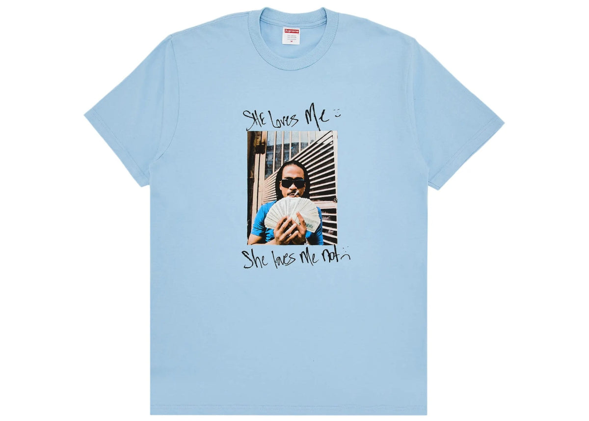 Supreme Max B T-Shirt Powder Blue