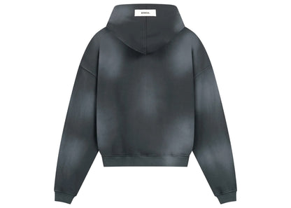 Rough Singer Emblem Hoodie Washed Grey
