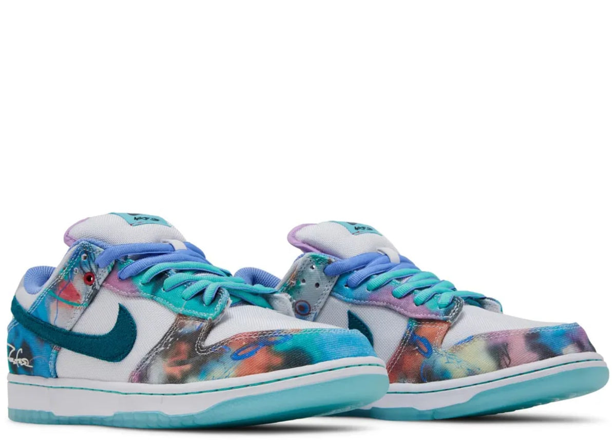 Nike SB Dunk Low Futura Laboratories Bleached Aqua Blue