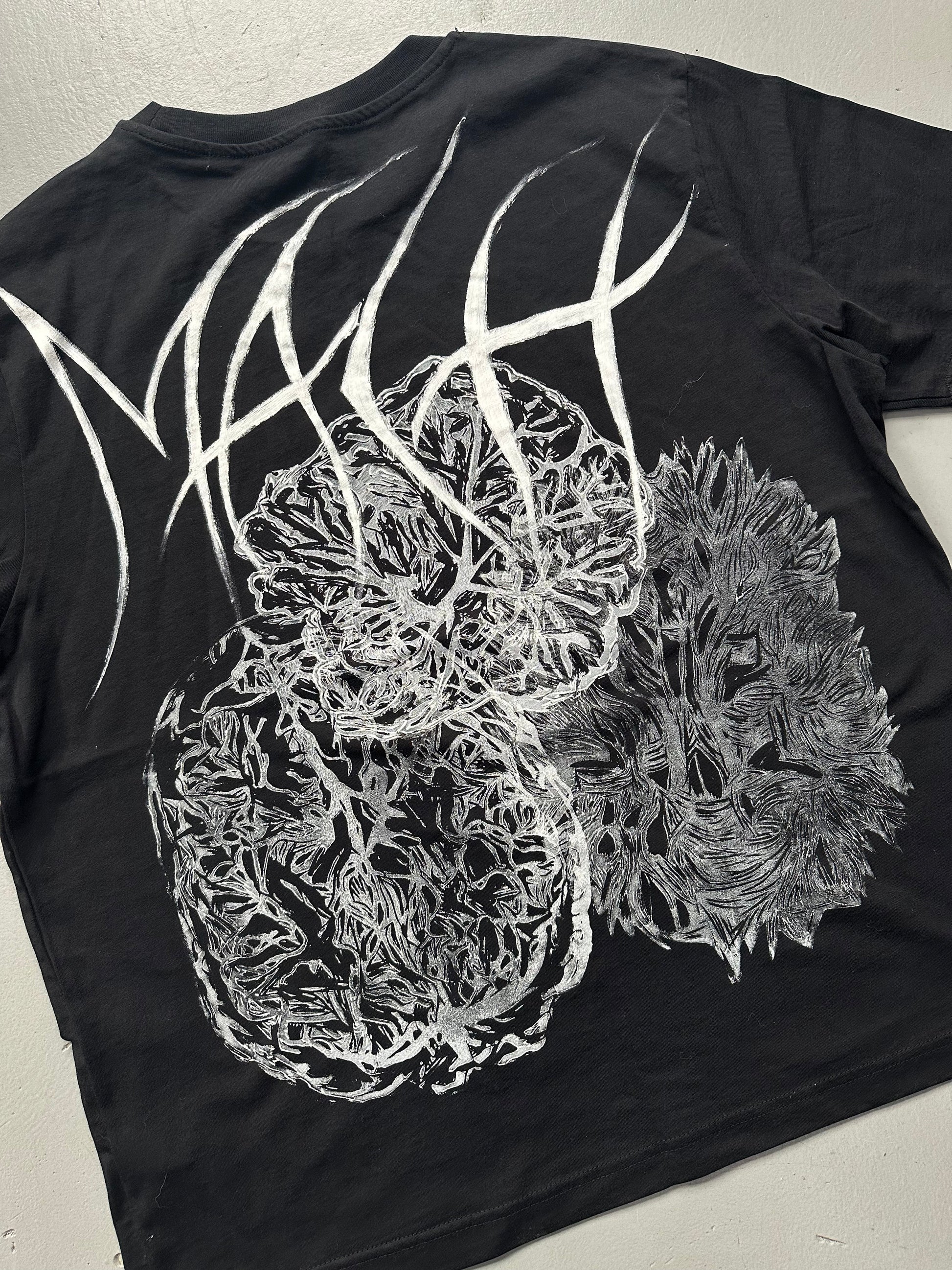 Mach Designs Blank Doctor T-shirt Black
