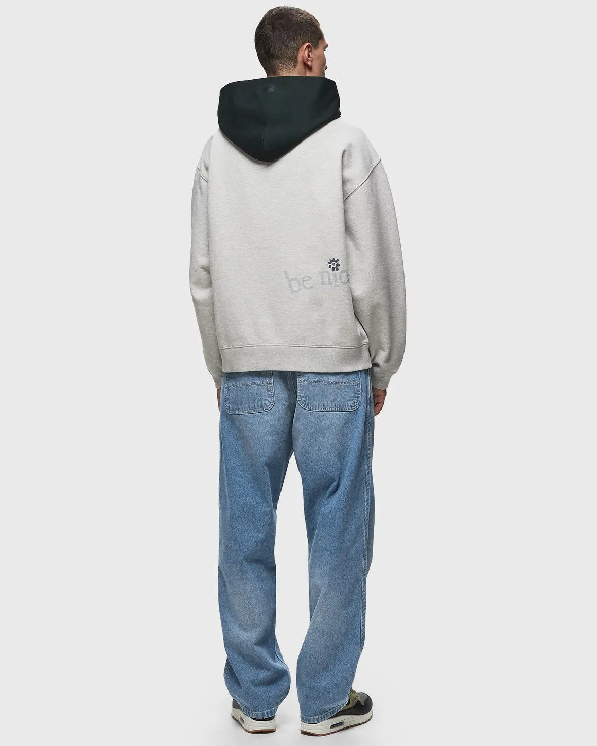 ERL Venice Knit Hoodie Grey