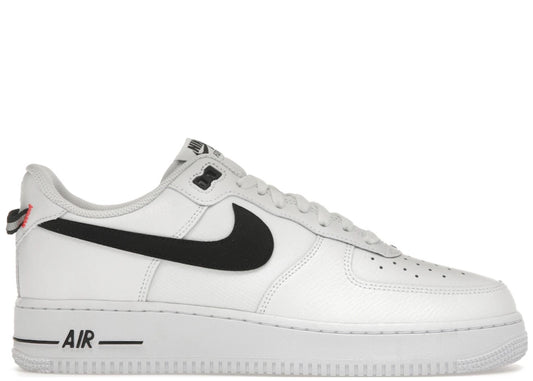 Nike Air Force 1 Low '07 LV8 White Black Bright Crimson