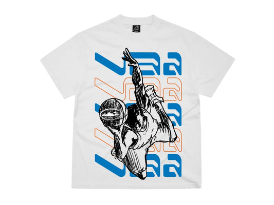 V.A.A. Virgil Abloh Archives Corteiz Basketbalist T-shirt White 
