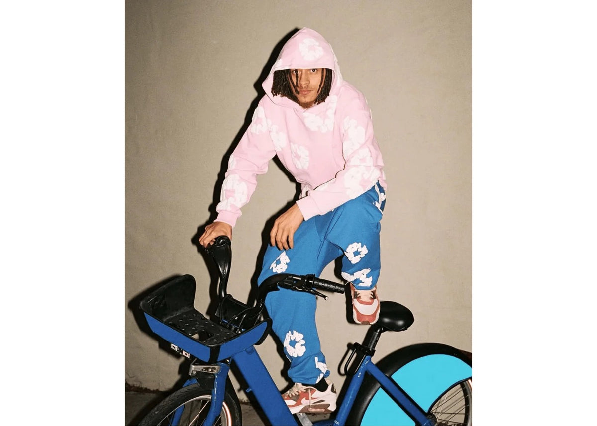 Denim Tears The Cotton Wreath Hoodie Powder Pink