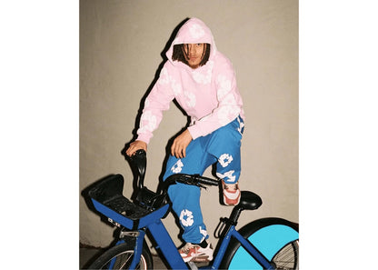 Denim Tears The Cotton Wreath Hoodie Powder Pink