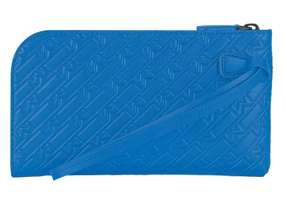 Montblanc M_Gram 4810 Wallet 6 cc With Pocket 130028 Blue