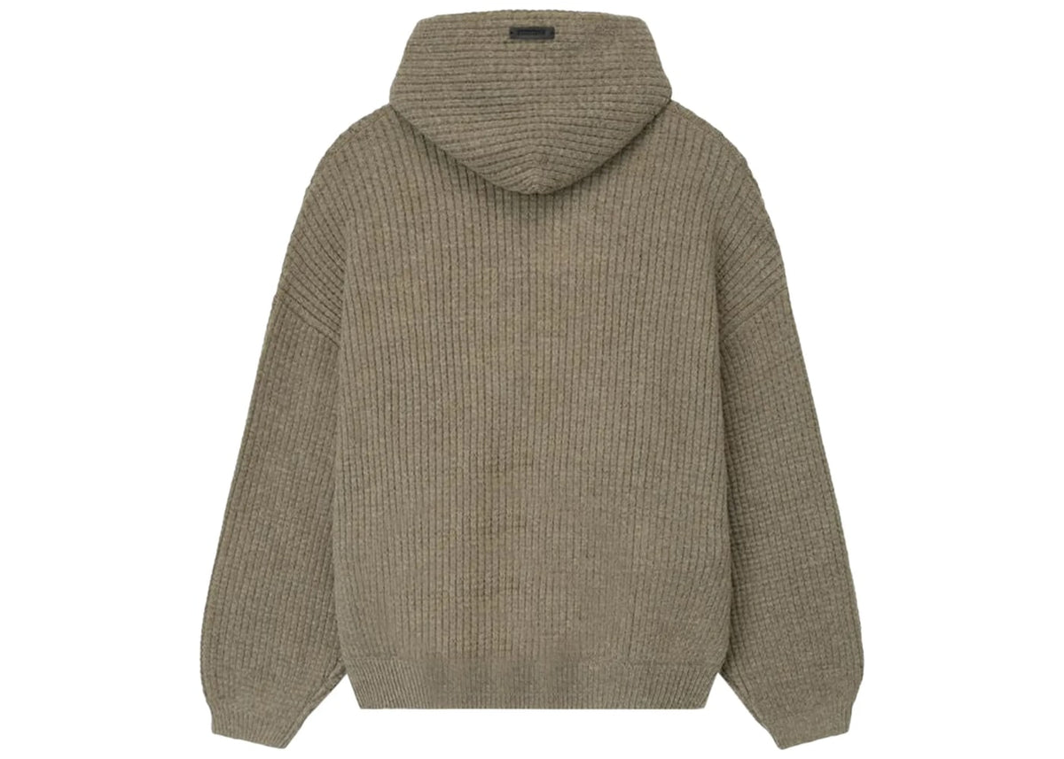 Fear of God Essentials Heavy Waffle 90's Hoodie Homestead Heather