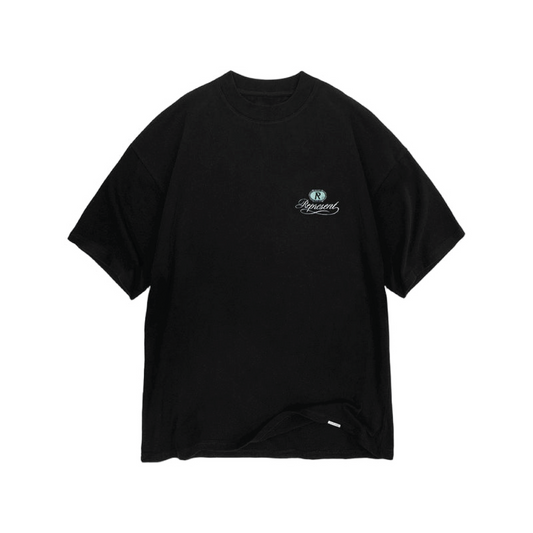 Represent Grand Vintage Hand Drawn T-Shirt Jet Black