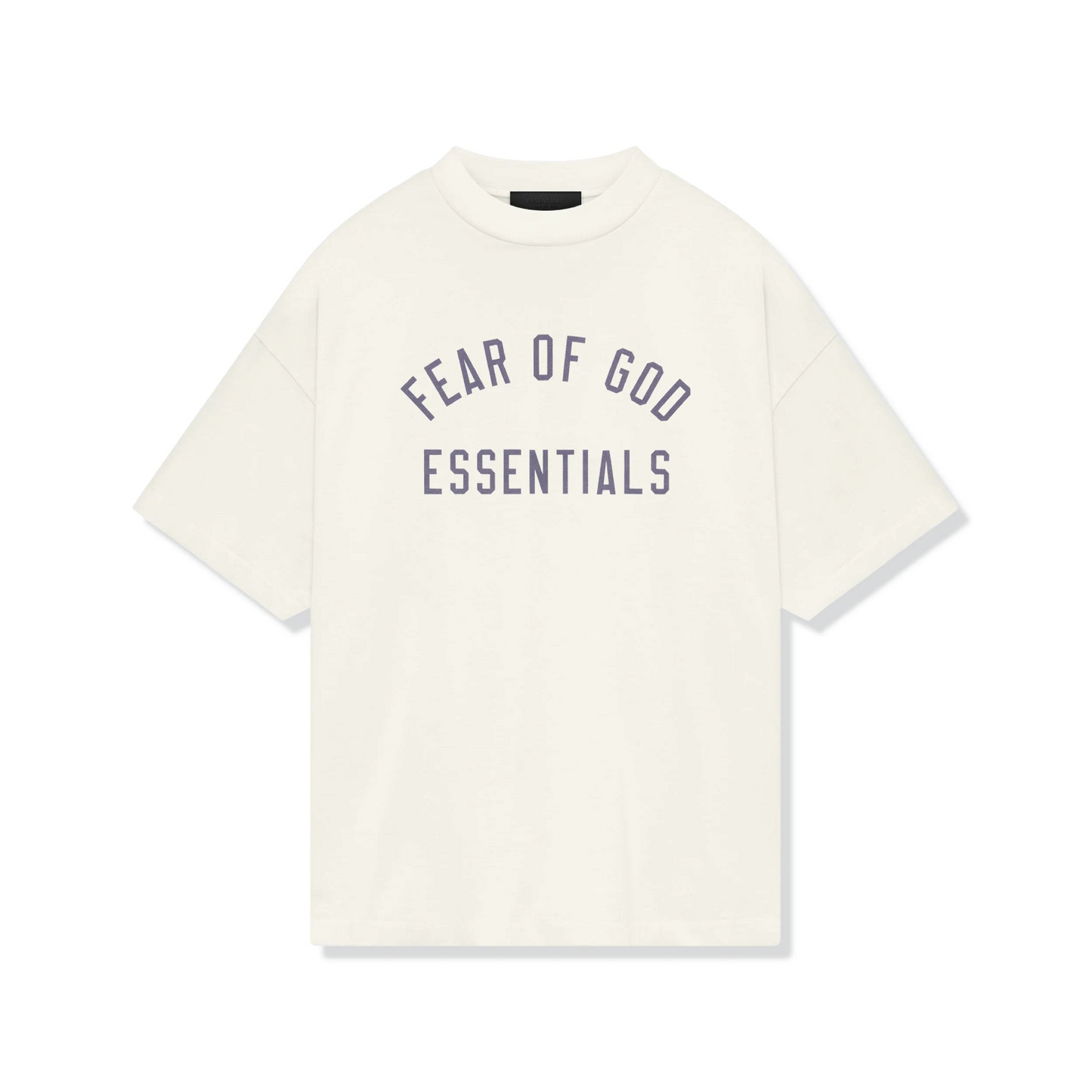 Fear of God Essentials Jersey Crewneck White T-Shirt