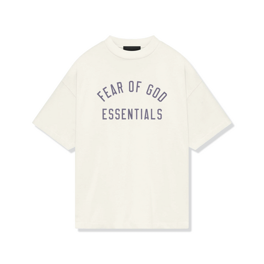 Fear of God Essentials Jersey Crewneck White T-Shirt