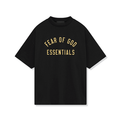 Fear of God Essentials Jersey Crewneck Black T-Shirt