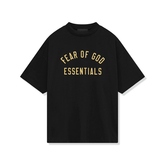Fear of God Essentials Jersey Crewneck Black T-Shirt