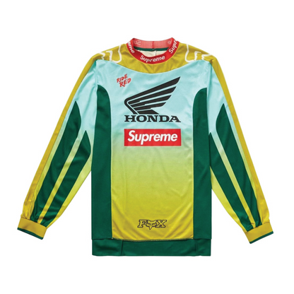Supreme Honda Fox Racing Moto Jersey Top Moss