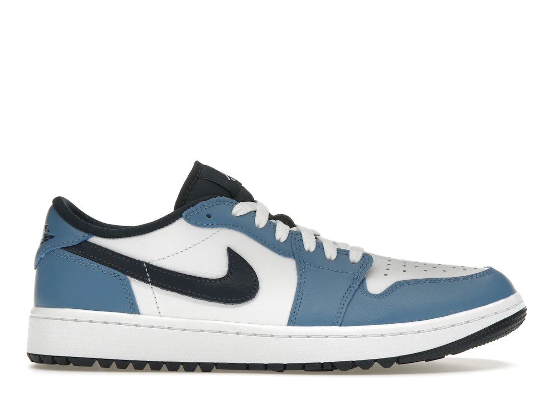 Jordan 1 Low Golf White Aegean Storm